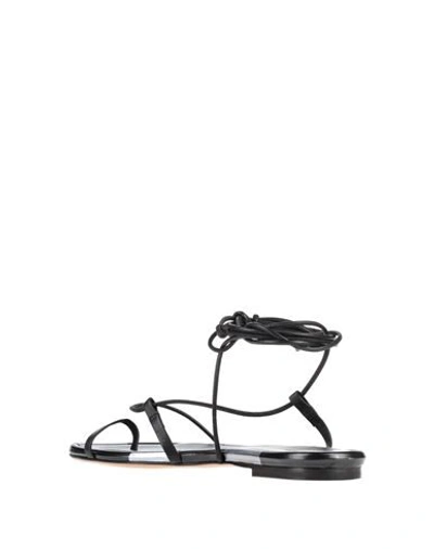 Isabel Marant Toe Strap Sandals In Black