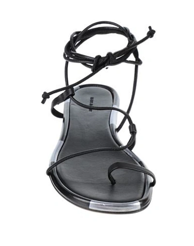 Isabel Marant Toe Strap Sandals In Black