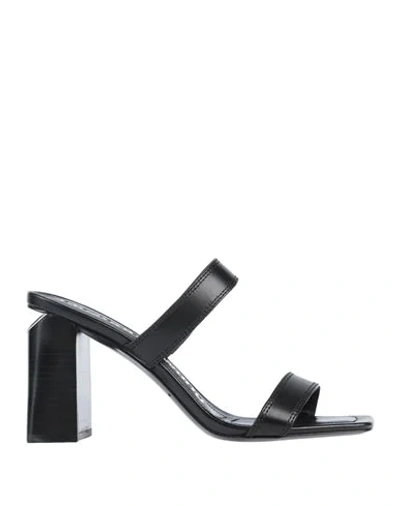 Shop Alexander Wang Sandals In Black