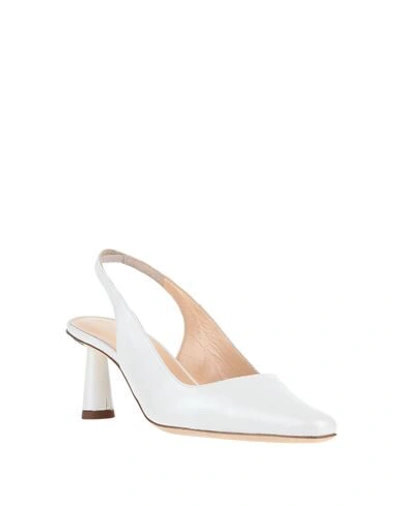 Shop By Far Pumps In White