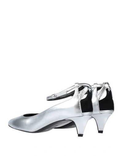 Shop Celine Pumps In Silver