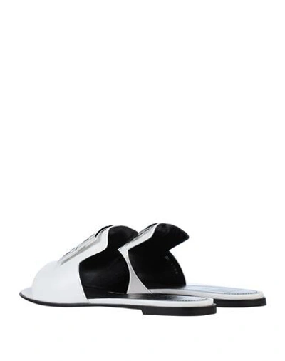 Shop Givenchy Sandals In White