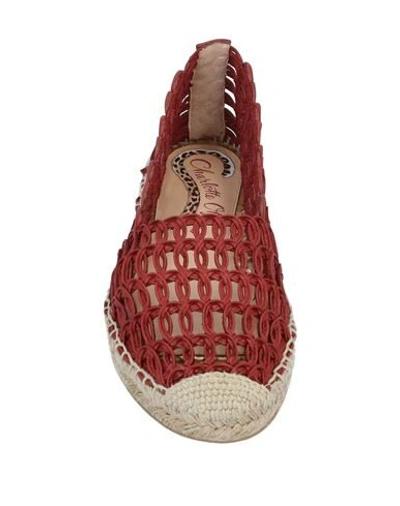 Shop Charlotte Olympia Espadrilles In Brown