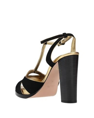 Shop Jean-michel Cazabat Sandals In Black