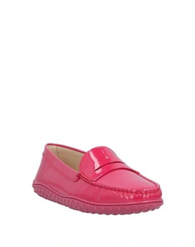 Tod's Loafers In Pink