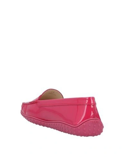 Tod's Loafers In Pink