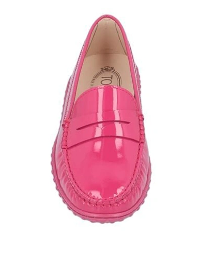 Tod's Loafers In Pink