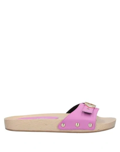 Shop Ottod'ame Sandals In Fuchsia