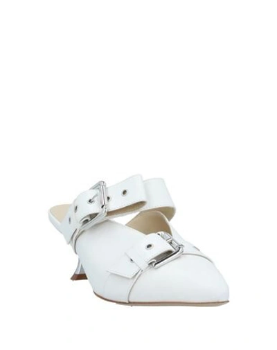 Shop Ottod'ame Mules In White