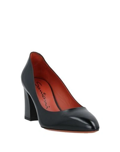 Shop Santoni Pumps In Black