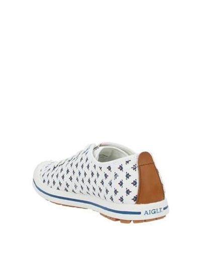 Shop Aigle Sneakers In White