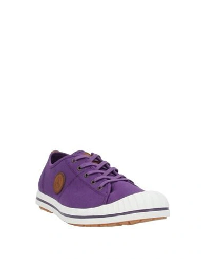 Shop Aigle Sneakers In Purple
