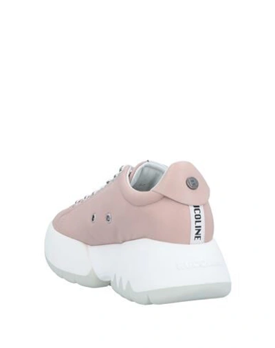 Shop Ruco Line Rucoline Woman Sneakers Pink Size 8 Soft Leather