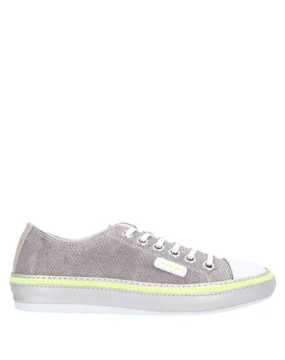 Shop Ruco Line Rucoline Woman Sneakers Dove Grey Size 8 Soft Leather, Textile Fibers