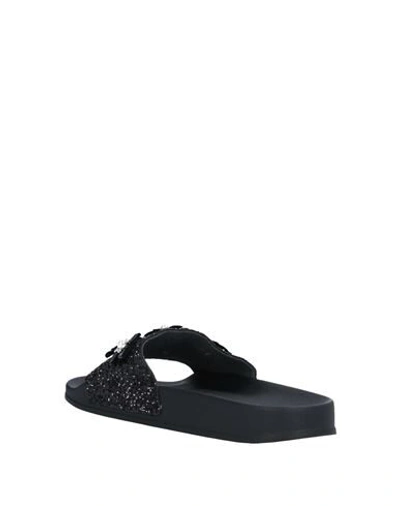 Shop Blumarine Sandals In Black