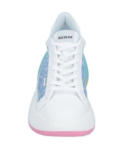 Shop Ruco Line Rucoline Woman Sneakers White Size 4 Soft Leather
