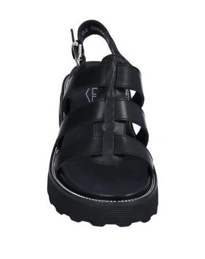 Shop Cult Woman Sandals Black Size 8 Soft Leather