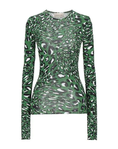 Shop Alexandre Vauthier T-shirts In Green