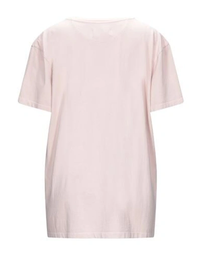 Shop Onedress Onelove Woman T-shirt Light Pink Size Xs Cotton