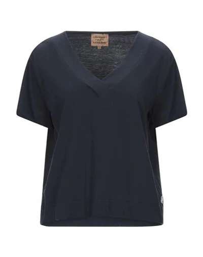 Shop Alessia Santi T-shirt In Dark Blue