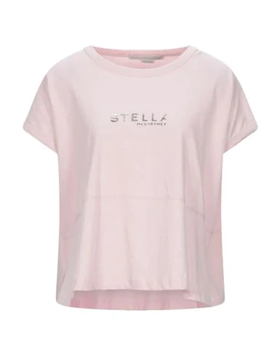 Shop Stella Mccartney Woman T-shirt Pink Size 10-12 Cotton