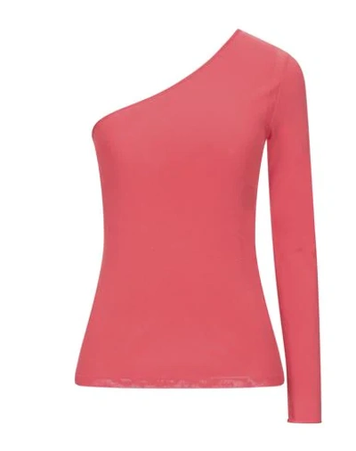 Shop Stella Mccartney Woman Sweater Red Size 8-10 Viscose, Polyester