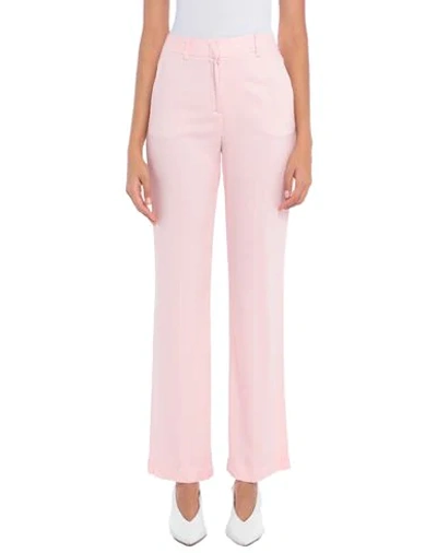 Shop Hebe Studio Woman Pants Light Pink Size 6 Viscose