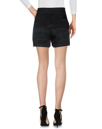 Shop Kirin Peggy Gou Woman Shorts & Bermuda Shorts Black Size 6 Acetate, Viscose