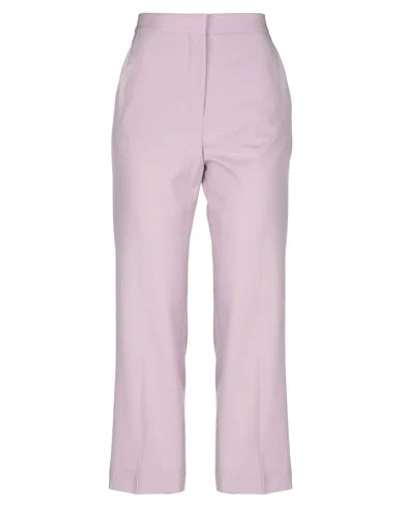 Shop Stella Mccartney Woman Pants Lilac Size 4-6 Wool, Elastane In Purple
