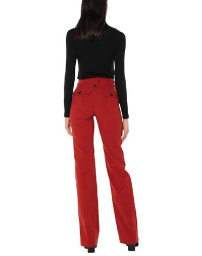 Shop Dsquared2 Pants In Rust
