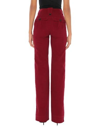 Shop Dsquared2 Pants In Brick Red