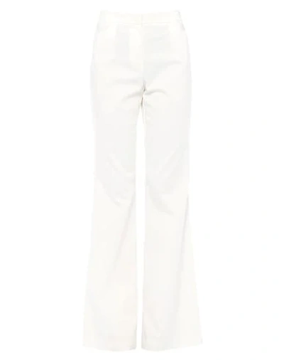 Shop Atos Lombardini Casual Pants In White
