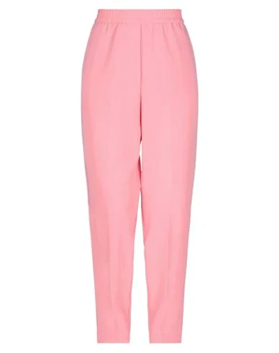 Shop 8pm Woman Pants Pink Size L Polyester, Elastane