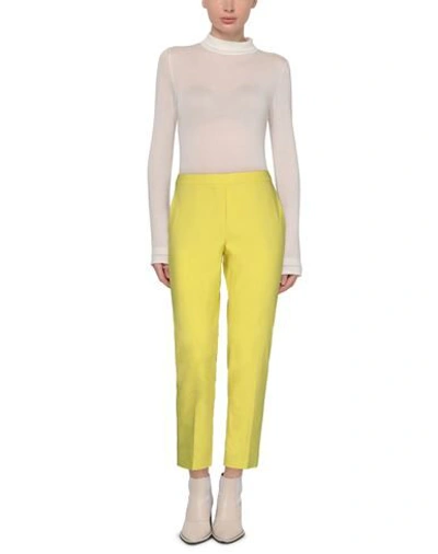 Theory Casual Pants In Green