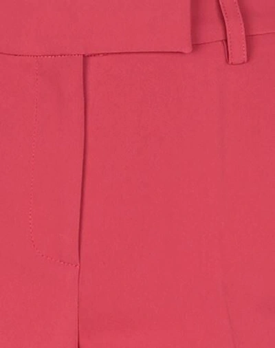 Semicouture Woman Shorts & Bermuda Shorts Red Size 6 Polyester, Acetate In Red