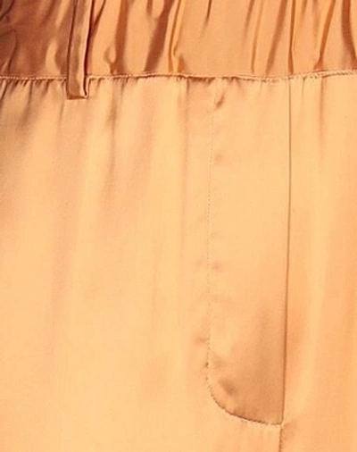 Shop Mauro Grifoni Grifoni Woman Pants Apricot Size 8 Viscose In Orange