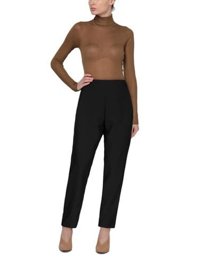Shop Jijil Woman Pants Black Size 8 Polyester, Viscose, Elastane