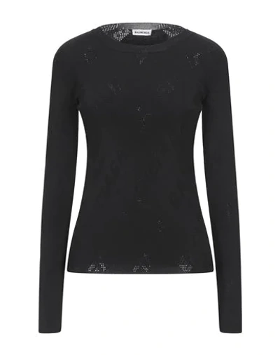 Shop Balenciaga Sweaters In Black