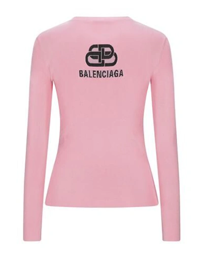 Shop Balenciaga Cardigans In Pink