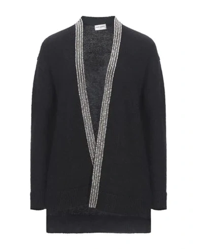 Shop Saint Laurent Cardigans In Black