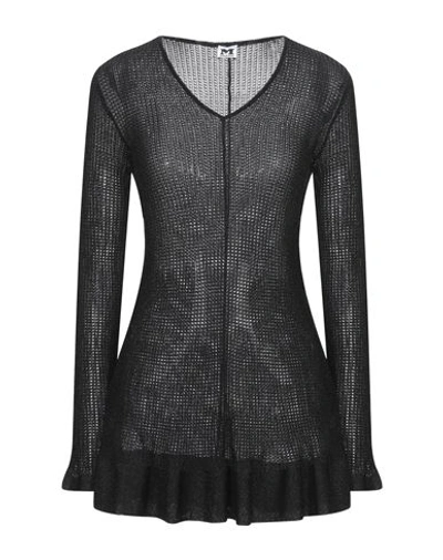 Shop M Missoni Woman Sweater Black Size 10 Viscose, Polyester, Polyamide