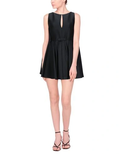 Shop Dior Short Dresses In Black