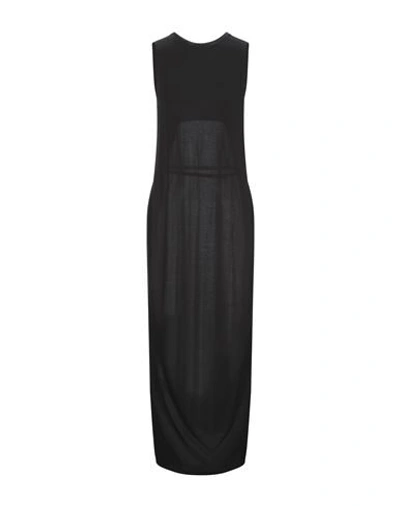 Shop Isabel Benenato Long Dresses In Black