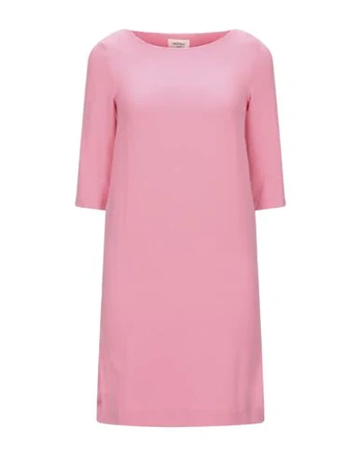 Shop Ottod'ame Woman Mini Dress Pink Size 2 Polyester, Elastane