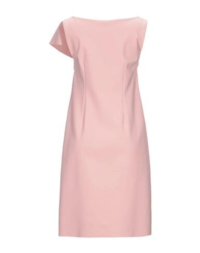 Shop Chiara Boni La Petite Robe Woman Mini Dress Pastel Pink Size 8 Polyamide, Elastane