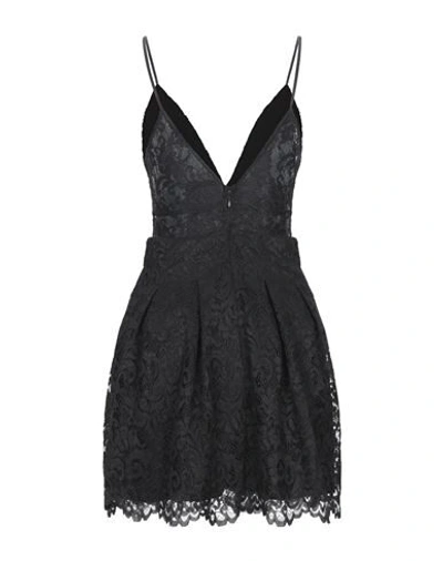 Shop Jijil Woman Mini Dress Black Size 10 Polyester, Elastane