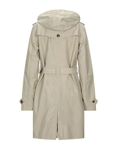 Shop Aigle Full-length Jacket In Sand
