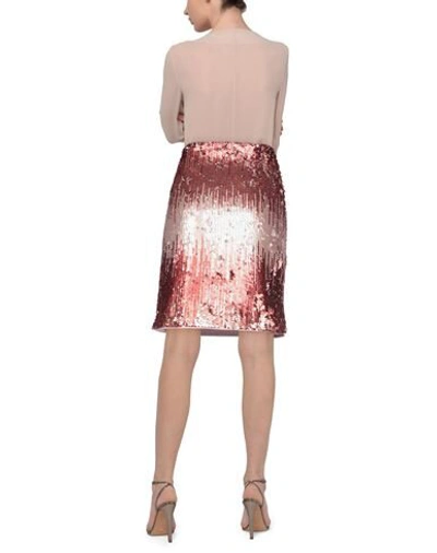 Shop Jijil Woman Mini Skirt Pastel Pink Size 4 Polyester