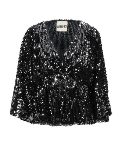 Shop Aniye By Woman Top Black Size Xs Polyester, Elastane