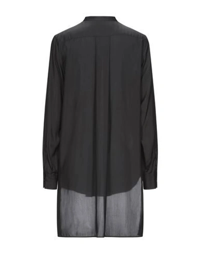 Shop Dior Silk Shirts & Blouses In Black